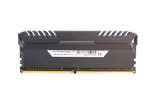 Corsair Vengeance 16GB (2x8GB) PC4-21300 DDR4-2666 Memory CMU16GX4M2A2666C16R - Picture 2 of 3
