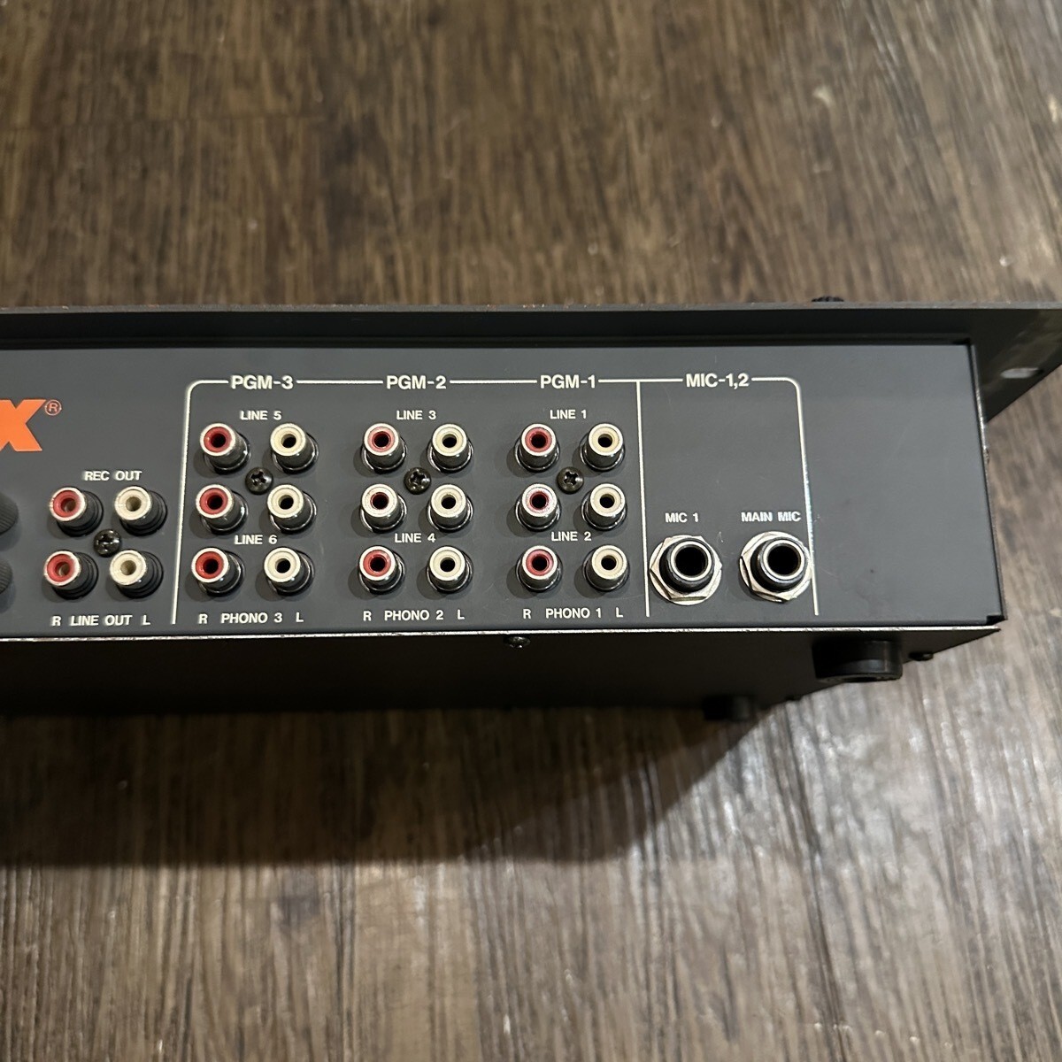 Vestax PMC-15SL DJ Mixer Black Powered Operation Confirmed
