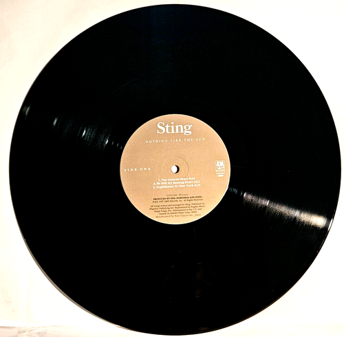 STING ...Nothing Like The Sun (Vinyl) 2xLP Record 1987 JAPAN 1st PRESS & INSERTS - Picture 8 of 15