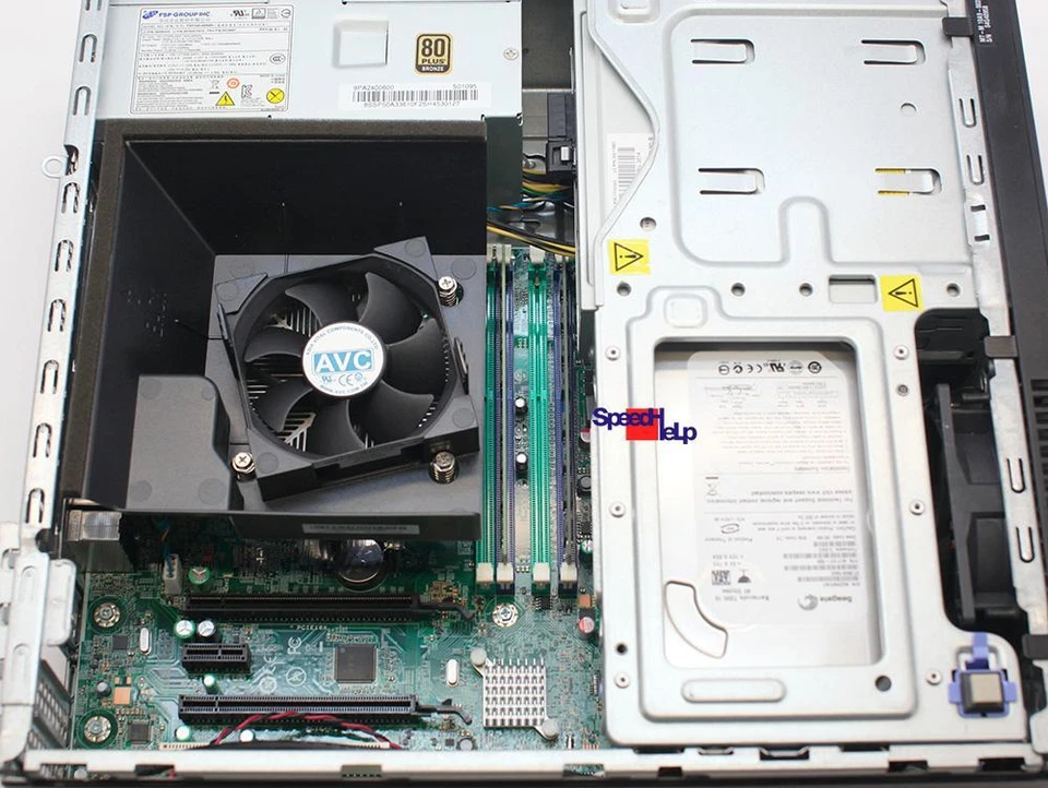 IBM LENOVO THINKCENTRE M93P SFF CORE I5-4590 COMPUTER PC WINDOWS 10 80GB 8GB RAM - Image 4 of 4