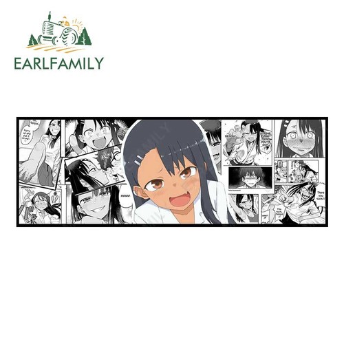 EARLFAMILY 5.1" Ijiranaide Nagatoro San Slap Car Accessoire Sticker Camper decor - Picture 23 of 23