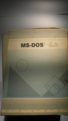MS-DOS 4.0 Aa.vv. Olivetti 1989 Documentation Without Floppy disk - Zdjęcie 3 z 12