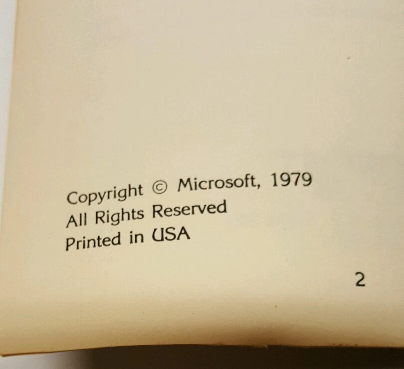 ensambladores editores Microsoft vintage más manual Foto 2 de 4