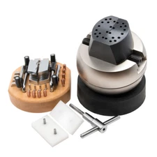 Engraving Block Deluxe with Nylon Jaws and Attachments - SFC Tools - 26-230