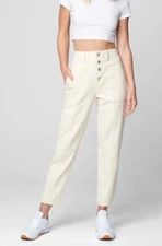 New/ Blanknyc THE BAXTER IN NATURALE PANT Women’s Size 27