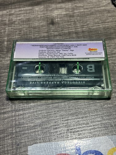 LOT (3) CASSETTE Reggaeton 90's Sealed-SEE PICTURES DISCOTECA-PARRANDA RAPPERS - Picture 3 of 5