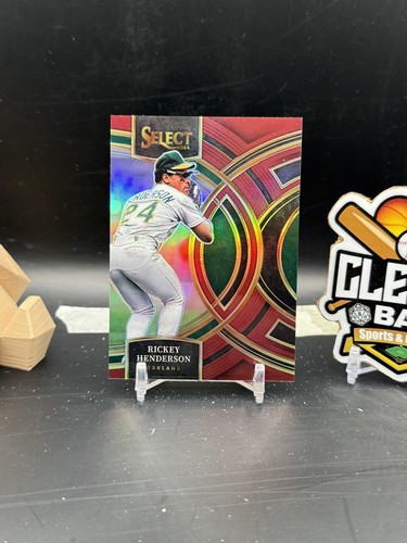 Rickey Henderson 2024 Select Red /149 (CBR)