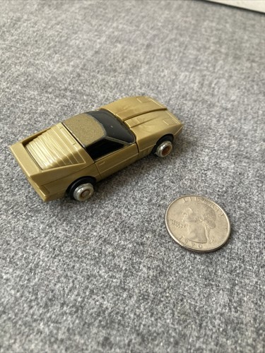 Vintage 1984 Bandai Stinger Gold Corvette Japan GoBots Transformers Car Robot - Picture 2 of 10