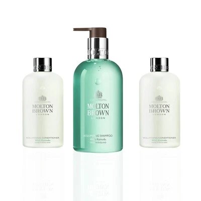 Molton Brown Kumudu Hair Volumising Conditioner & Shampoo All Hair Type Gift Set