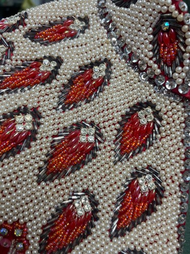 Stunning Vintage Dynasty beaded dragon Pheonix jacket 1960s - Picture 7 of 8