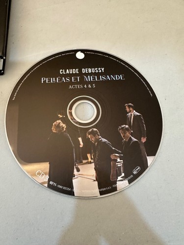Claude Debussy Pelleast Et Melisande Book & 3 CD 5 Act Gift Set - Picture 4 of 11
