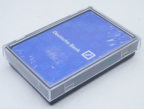 Deutsche Bank Playing Cards Deck Sealed Blue Back - Picture 3 of 3