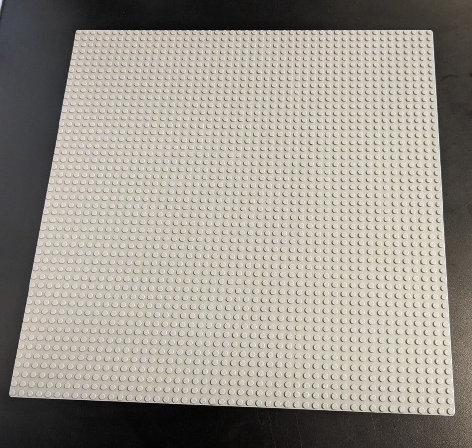 Lego Base Plate Gray 48x48 Studs Extra Large 15" x 15" 4186 eBay