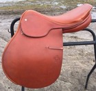 Courbette Derby16.5" close contact English saddle Nwot