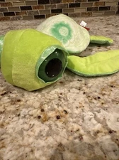 NWT-10” Adventure Planet Plush Turtle Big Eyes Orange Floral Tortoise