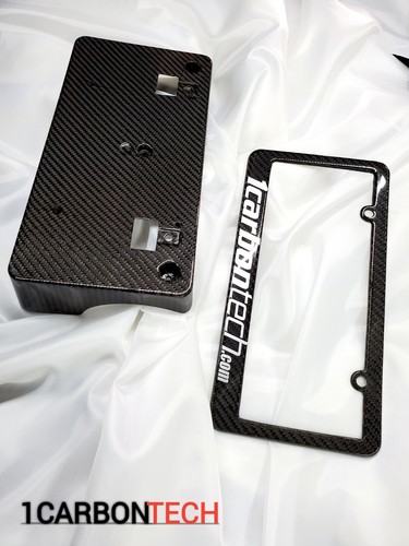 KIT DE MARCO DE MATRÍCULA DE FIBRA DE CARBONO PARA TOYOTA SUPRA CR 2019-2020-2021-23-2024 - Imagen 3 de 5