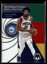 2019-20 Panini Mosaic Joel Embiid International Men of Mastery HSC