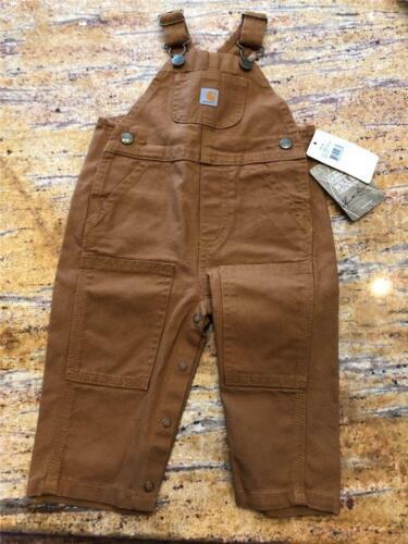 CARHARTT Unisex Baby 9 Month Ivory Brown Sherpa Zip Hooded