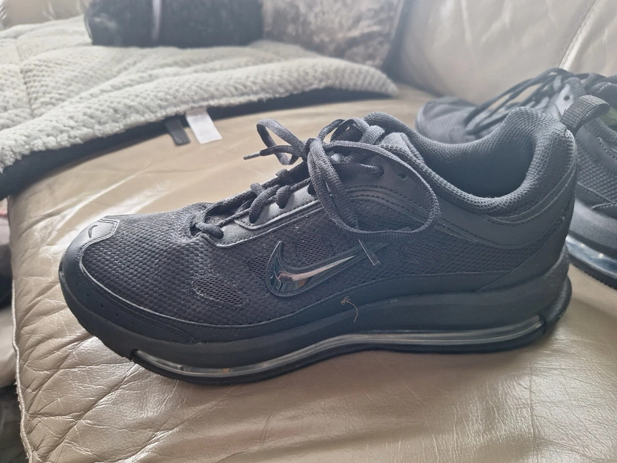 Mens black nike clearance trainers size 9