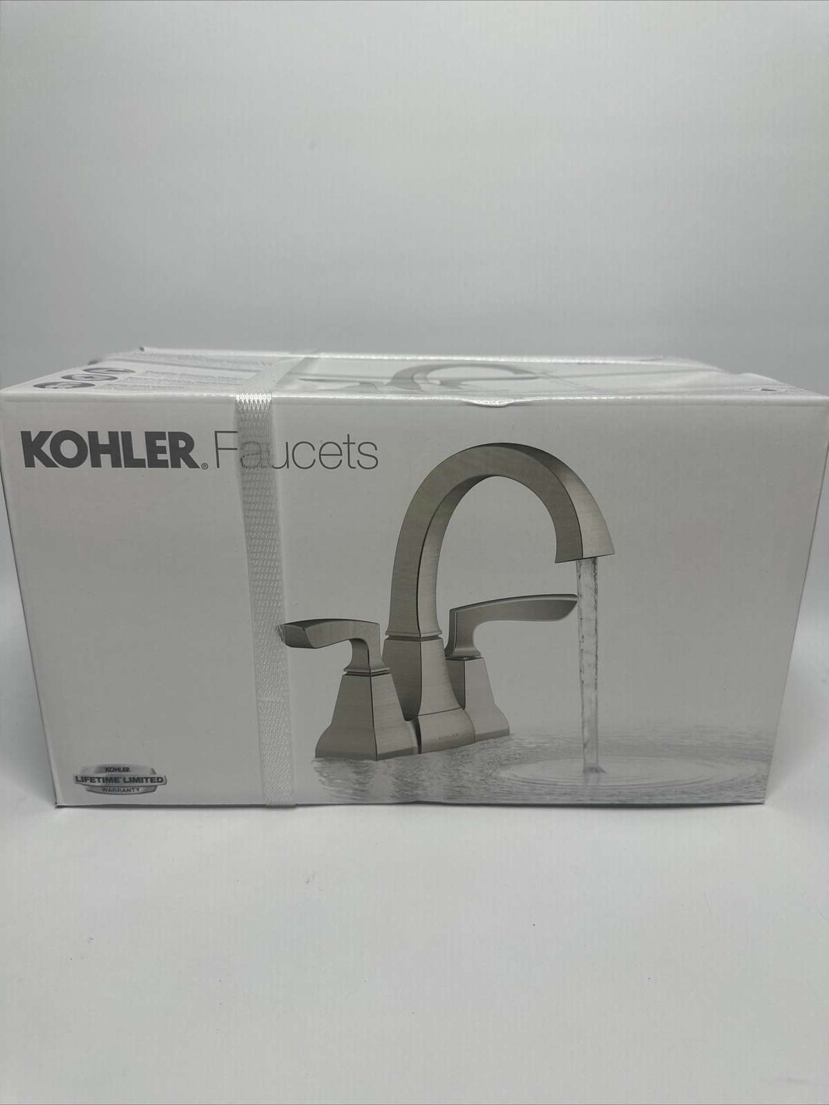 KOHLER Kallan 4 in. Centerset 2Handle Bathroom Faucet in Vibrant