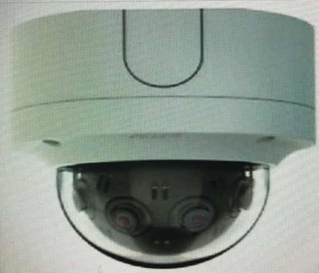pelco 180 degree camera