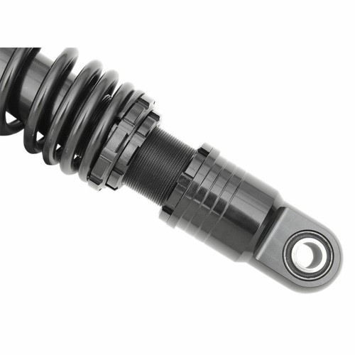 Drag Specialties Black Premium Adjustable 13" Shocks 1991-2017 Harley Dyna - Picture 2 of 4