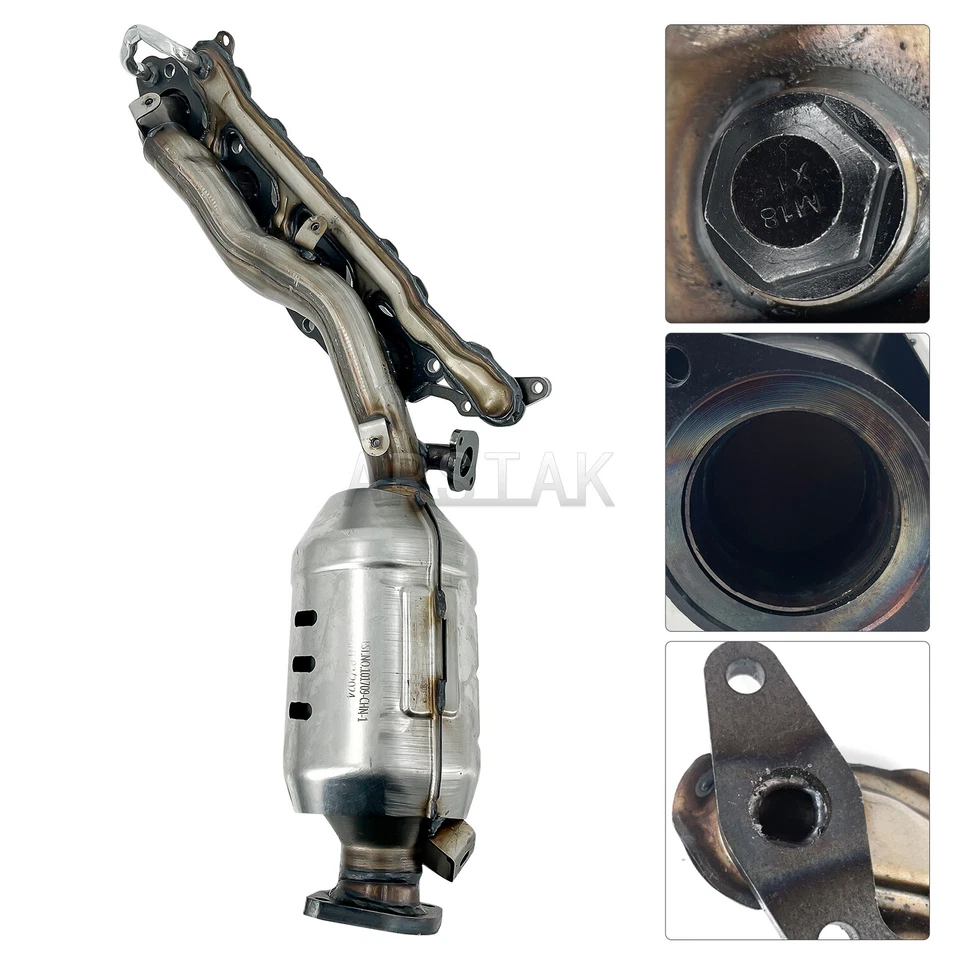 For Lexus GX460 17150-38070 Exhaust Manifold Assembly Left Catalytic Converter - Изображение 2 из 4