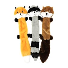 3x quietschendes Hundespielzeug, kein F&uuml;llen, interaktives Quietschger&auml;usch,