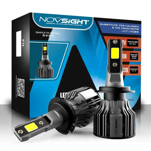 NOVSIGHT Led Car Headlight H1 H3 H4 H7 H11 H8 H9 H13 9005 HB3 9006 HB4 9007 9003 - Picture 13 of 20