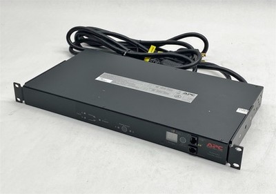 APC AP7730 Rack Mount Dual Source Automatic Transfer 200-208V, 20A, L6-20 Plug