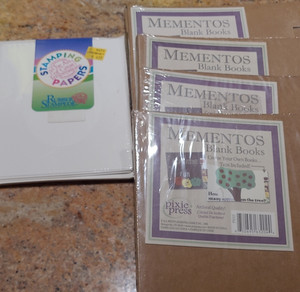 Pixie Press Mementos 6x6 Brown Solid Blank Book Scrapbook Album
