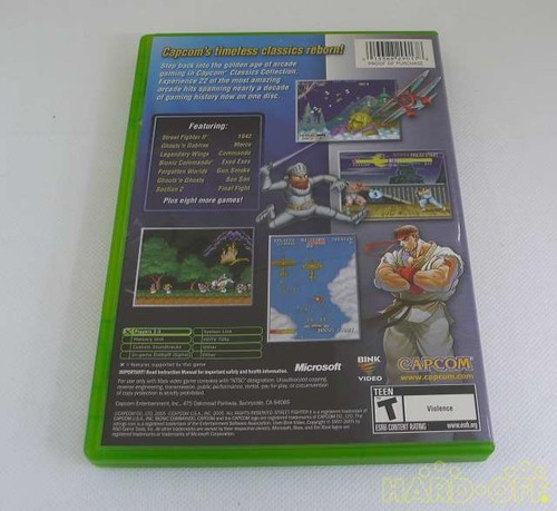 CAPCOM CAPCOM CLASSIC COLLECTION VOL1 XBOX SOFTWARE - Picture 2 of 4