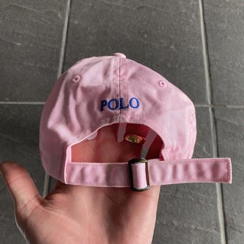 Polo Ralph Lauren Pink Baseball Cap Hat Embroidered Pony Logo Adjustable Strap - Picture 4 of 10