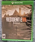 Resident Evil 7 Biohazard Capcom Xbox One Survival Horror M Mature 2017-VG COND