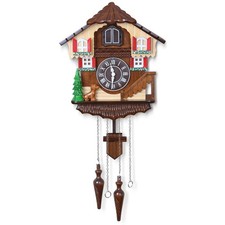 Cuckoo Clock Large Vintage Wall Clock Handcrafted Wood Cuckoo Clock House Hom...