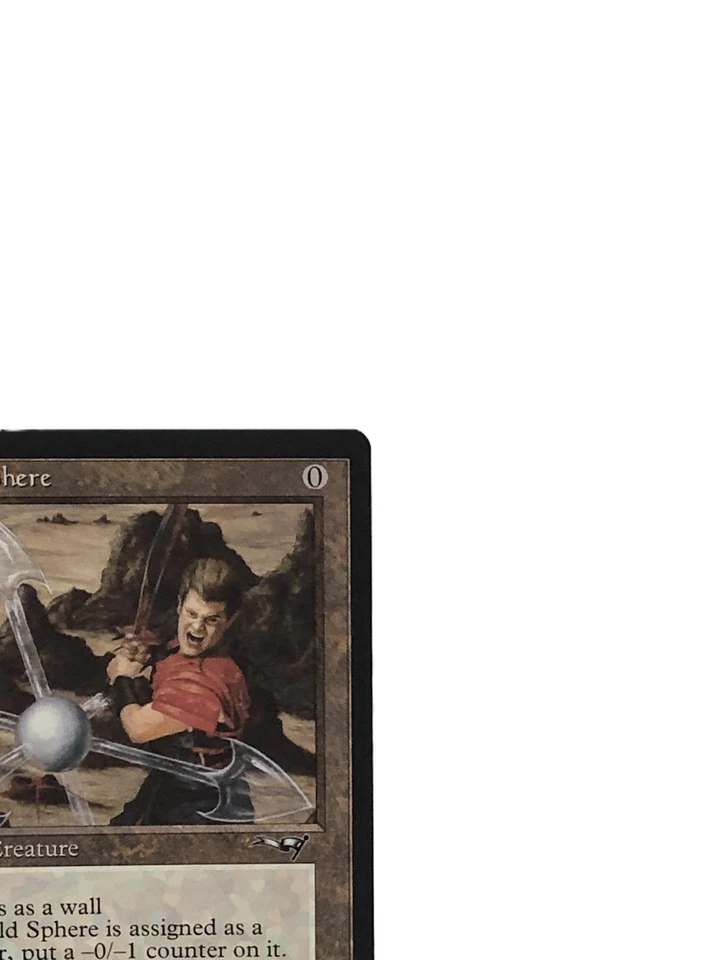 Magic The Gathering Shield Sphere Alliances 1996 TCG Card Japan - Image 3 of 4