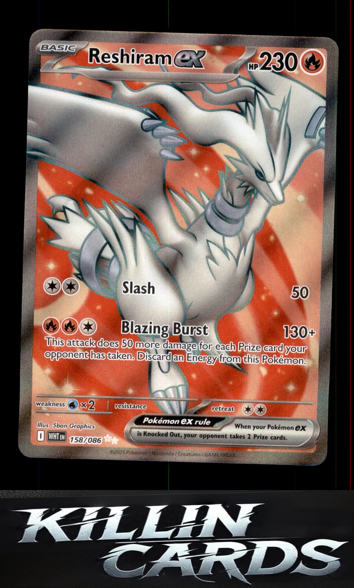 Reshiram Ex for sale | eBay