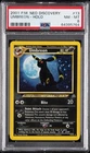 2001 POKEMON NEO DISCOVERY #13 UMBREON-HOLO PSA 8