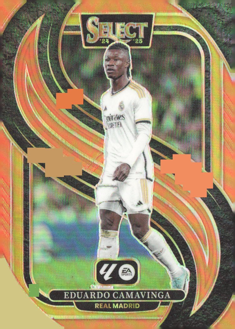 2024-25 Select La Liga Eduardo Camavinga #119 #'d/49 Orange