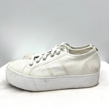 Steve Madden Emmi Canvas Platform Lace Up Sneakers Women's 9 M