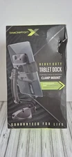 Bracketron Heavy-Duty Tablet Dock Portable Dash & Window Clamp Mount