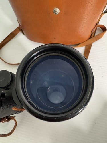 Vintage Pair of Octra 10x50 binoculars In Leather Case - Bild 10 von 10