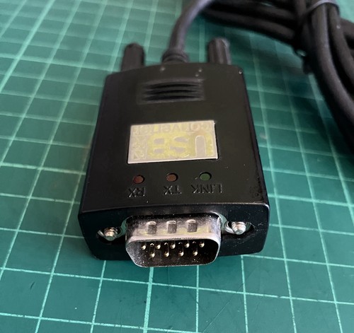Targus USB to Serial Convertor Cable Adapter DB9 Male RS232 PA088 1.75m - Afbeelding 2 van 4