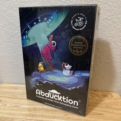 Abducktion Kidnapping Strategy Duck Game + IntergalacDuck Expansion Pack Combo