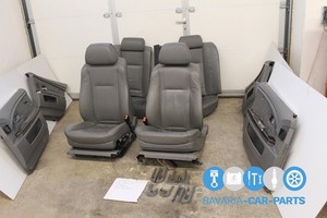 Original BMW  E65  Innenausstattung Sitze Sitz Leder Elektrisch flanellgrau 1...
