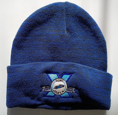AMAZON WINTER HAT BEANIE MDW2 - NAVY/BLACK- UNISEX - PORT AUTHORITY