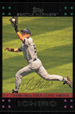 2007 Topps Ichiro Suzuki Seattle Mariners #313