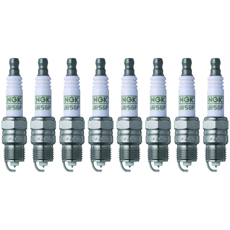 NGK Spark Plug 2869 8-PACK G-Power UR4GP 14mm Copper Core Platinum, HR 4