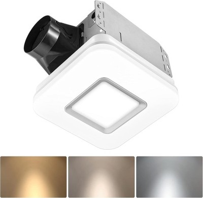 OREiN Bathroom Exhaust Fan with Light, 110 CFM 2.0 Sones, 27W, 5000K NEW
