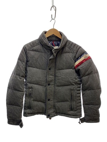 Piumino MONCLER 1 lana GRIGIO